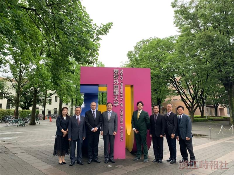 葛校長率團訪日  與姊妹校續約  探生學習環境