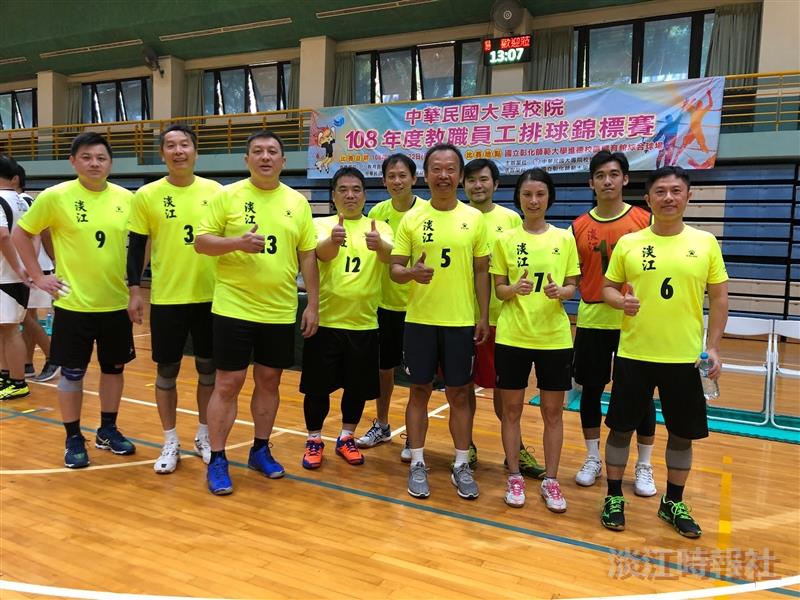 本校獲得中華民國大專校院108年度教職員工排球錦標賽第二名
