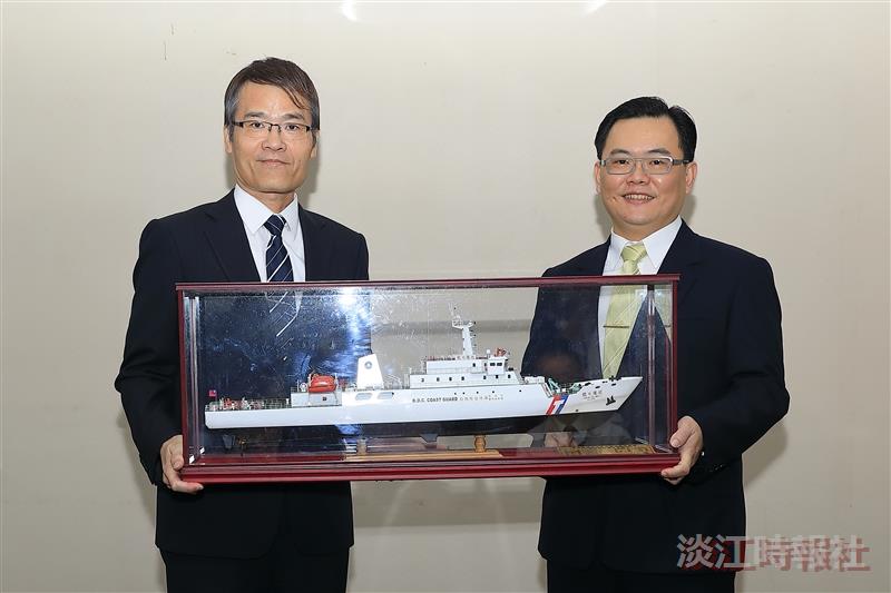 海博館「海巡艦艇影像展」開幕式