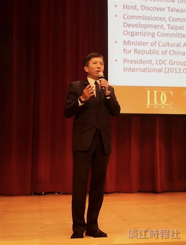 蘭陽大師演講 盛治仁談領導與創新