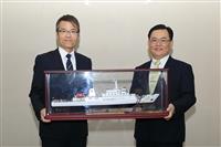 海博館「海巡艦艇影像展」開幕式