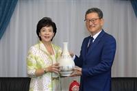 熊貓講者 Dr. Yong Jin Kim 拜訪校長＆董事長