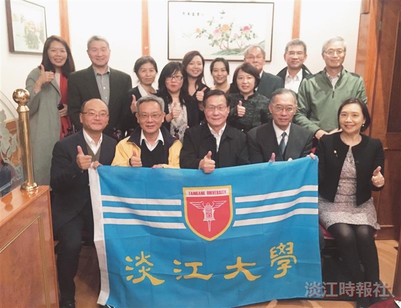 葛校長訪波蘭比利時奧地利