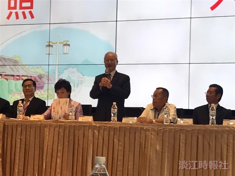 陳進財接任世界校友會 以5倍氣力為母校打拼