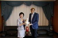 數學系熊貓講者Professor Benoit Perthame拜會行程