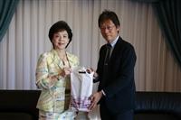 化學系熊貓講者拜會校長、董事長