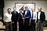 數學系熊貓講者Professor Benoit Perthame拜會行程