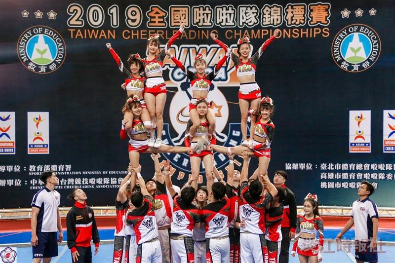 競技啦啦隊12/7全國啦啦隊錦標賽得獎