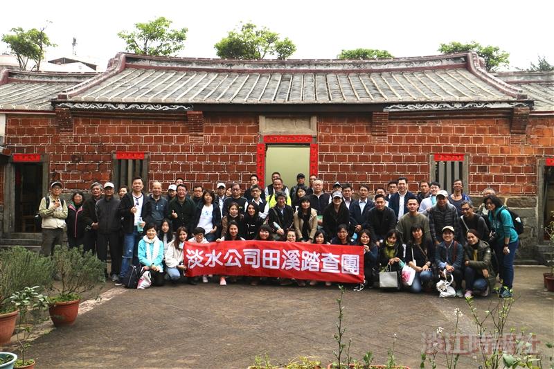 本校USR攜手宏盛建設 60人踏查公司田溪