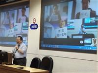 【數位學習實力到位系列報導五】物聯網課程現場模擬 陸生遠距見師長心情激動