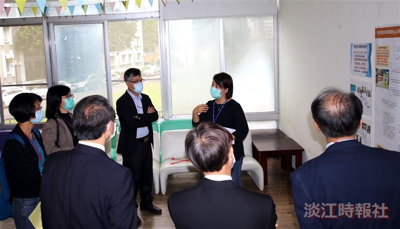 教育部實地訪視防疫措施