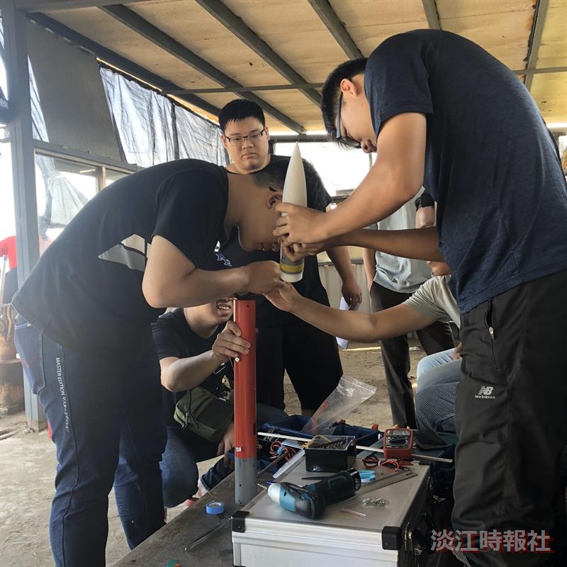 航太系太空科技實驗室 沙崙海灘 發射火箭