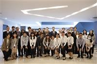 5月29日，歐盟經貿辦事處處長高哲夫、臺灣歐盟中心主任蘇宏達來校