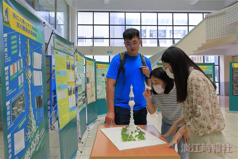 土木系108學年度頂石成果展 提升學生實作能力
