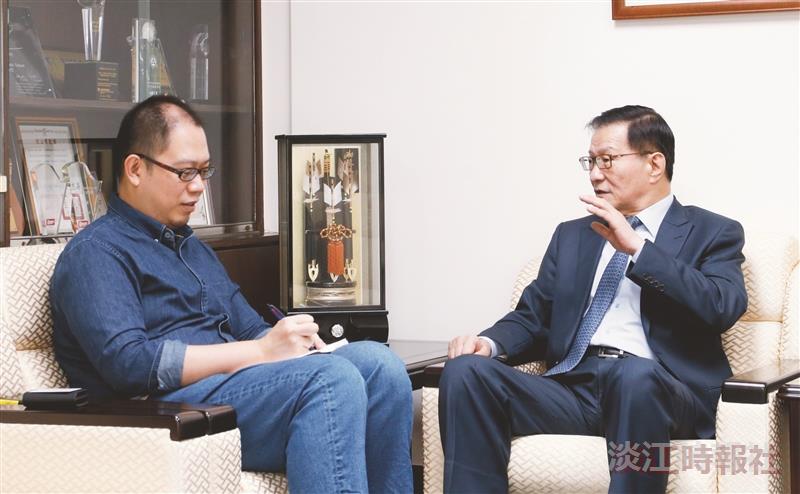 校長接受遠見雜誌專訪