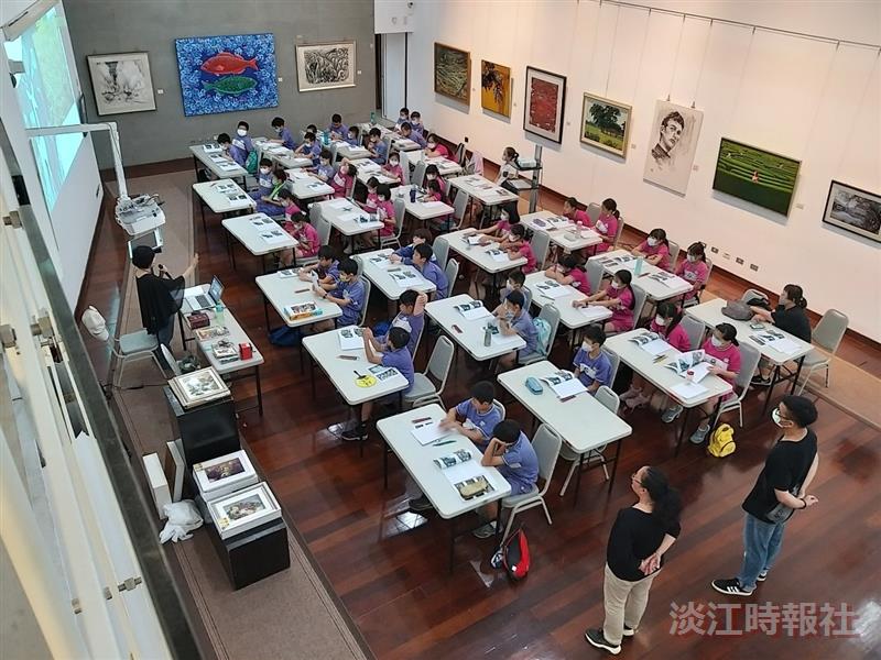 鄧公國小學童來校參加藝術夏令營