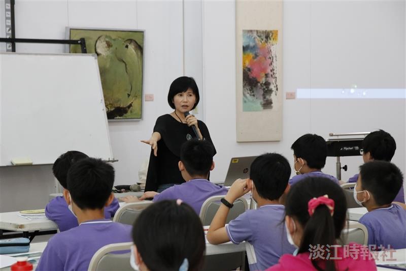 鄧公國小學童來校參加藝術夏令營