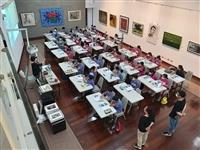 鄧公國小學童來校參加藝術夏令營