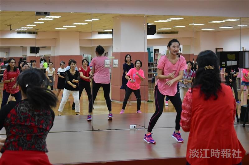女教職員聯誼會「Dance for TKU, 70 校慶無不停」