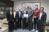 正崴集團董事長郭台強9/30拜會葛校長
