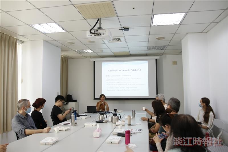 中央大學法文系教授許凌凌 戲劇教學經驗分享