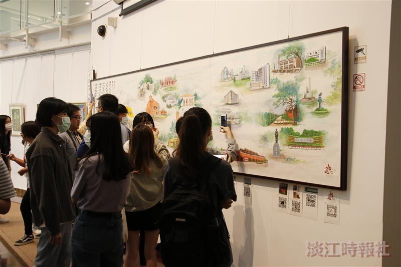 淡江大畫展出