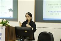 教師教發中心舉辦「創新教學-課程設計」研習活動邀請教科系副教授王怡萱以「資訊科技融入教學之應用與經驗分享」為分享