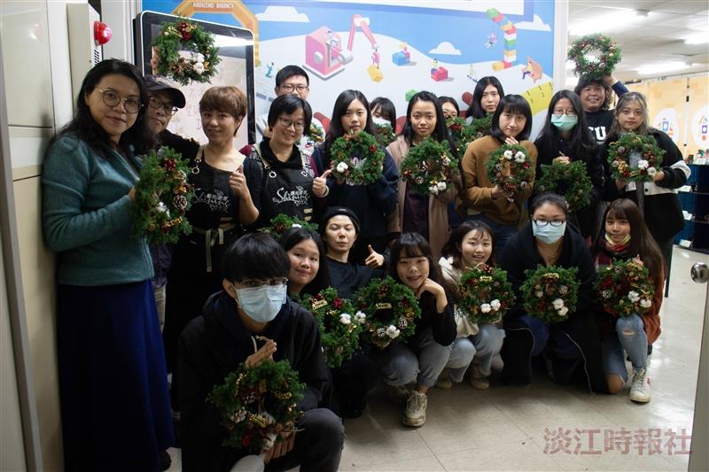 創意自造-不凋花聖誕花圈DIY