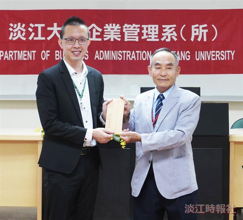 企管系研討會 李鐘培分享「低碳環保的台泥」