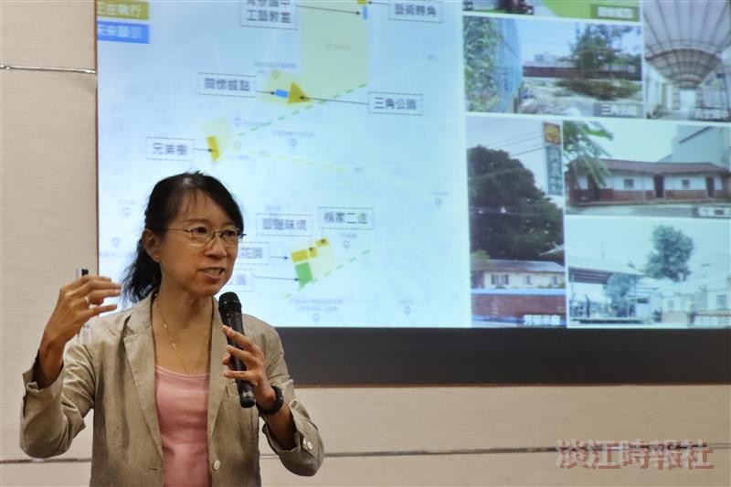 教發中心舉辦「教學實踐研究績優計畫分享」，主講人成功大學建築系教授張珩