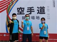 係金A！楊紀謙全大運空手道二連霸