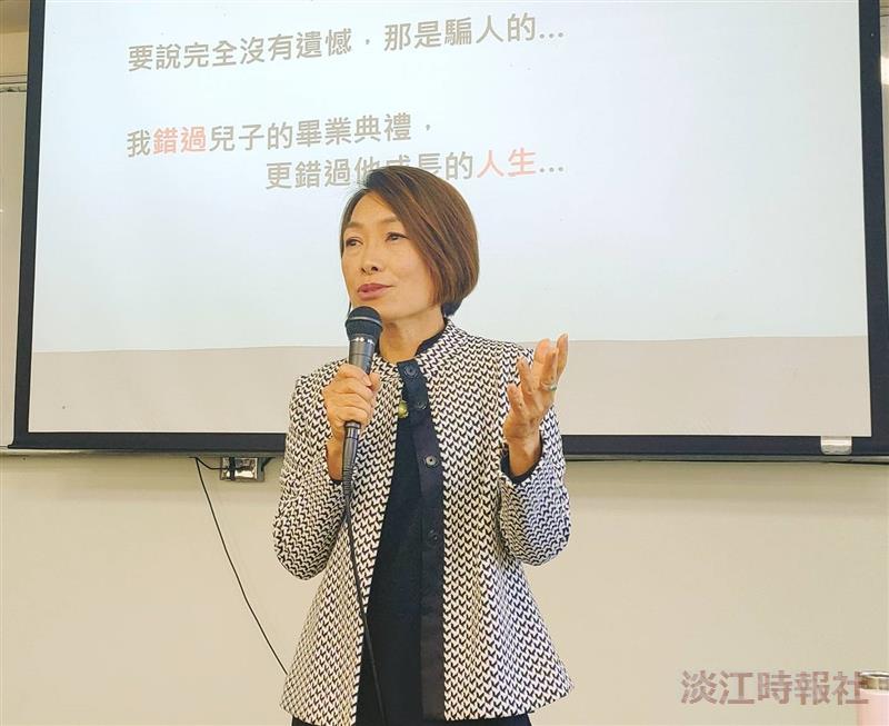 L’ORÉAL TAIWAN（台灣萊雅）前總裁陳敏慧來校演講