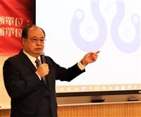 管科系邀請校友總會總會長林健祥主講：「一位留美博士闖入傳統產業的心路歷程、傳承與未來」