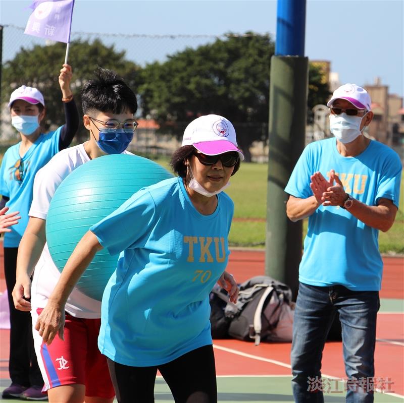 淡江大學71周年校慶樂齡運動會競賽