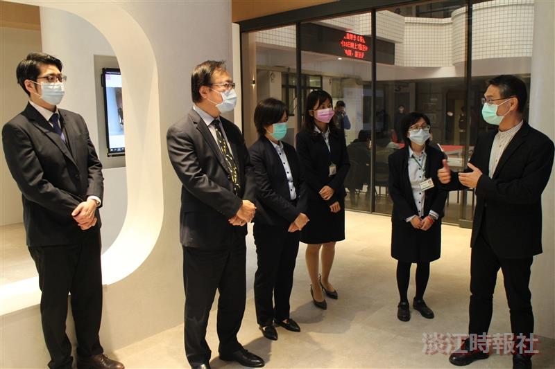 合作金庫銀行來校參訪實境場域並討論產學合作