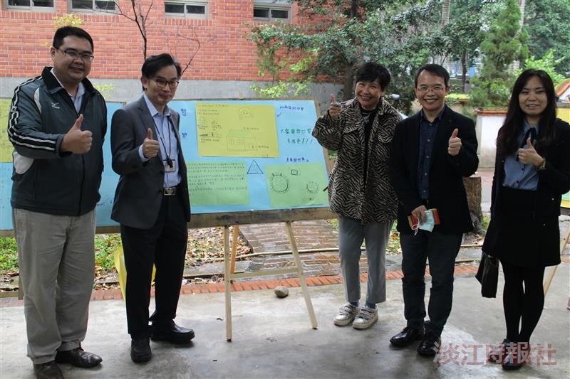 教設系於12/17下午在淡江高中舉辦成果展