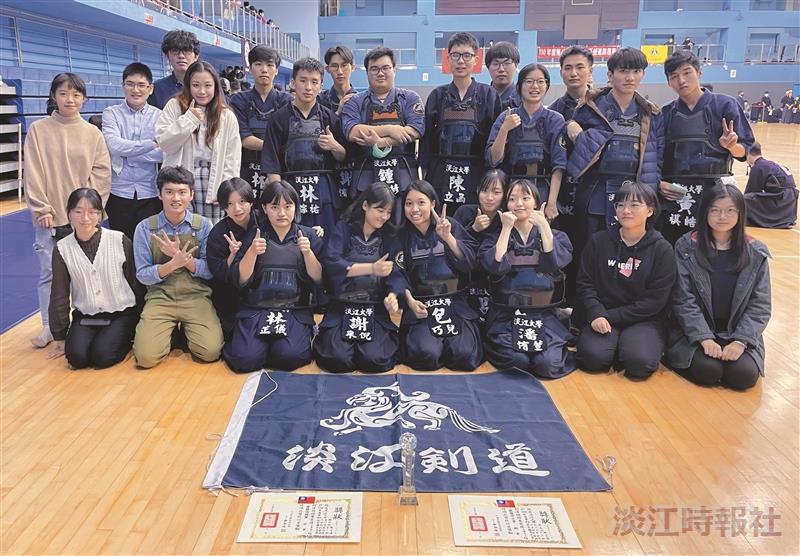 中正盃劍道賽 劍道社女團獲亞軍
