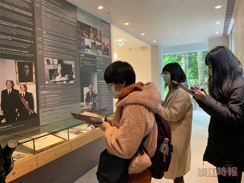 校史館導覽活動 虛實間認識淡江