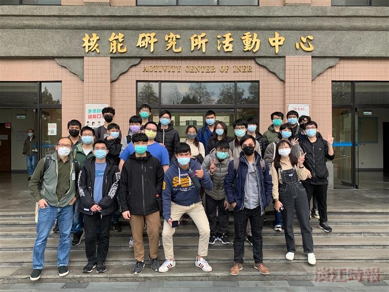 印證半導體與綠能發電　莊程豪帶領同學參觀核能所