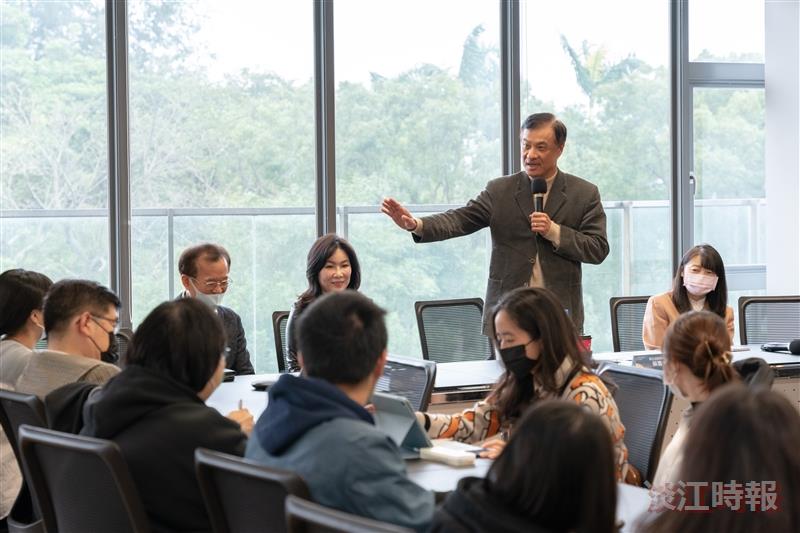歷史系邀請前立法院院長蘇嘉全，主講「推廣公共事務管理的成效-經驗談」