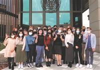 美在台協會長孫曉雅　歡迎本校華語班師生參訪