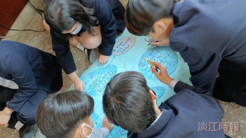 教設系3/4在淡江高中續開進行未來學課程