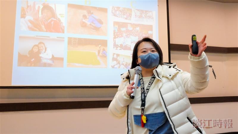 榮譽學程課「團隊領導與服務」邀請永豐餘集團培訓發展專家高郁萍，主講「服務照亮生涯路-從出隊學生到培訓發展專業」