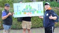 經濟系經探號到石門梯田插秧、與老農簽約(公益契作生產)保障農民生計