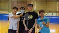 俄文系9:00在體育館四樓舉辦羽球聯誼賽