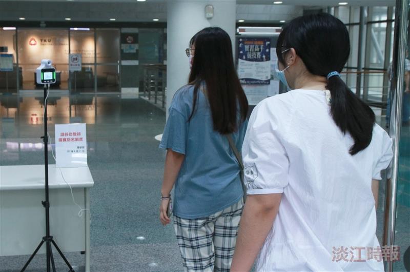 本校取消各大樓實聯制登錄 莊希豐提醒落實個人防疫措施