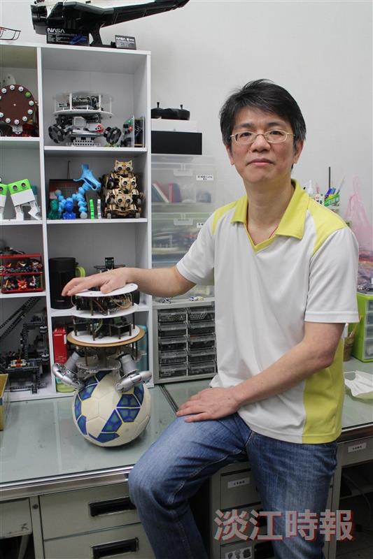 入榜全球前2%頂尖科學家  許駿飛保持玩心研發 挑戰飛翔機器人