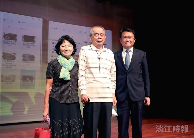大傳系教授王慰慈帶領學生發表大淡水熟齡志
