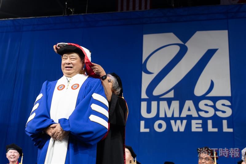 林健祥獲頒美國麻州大學榮譽博士