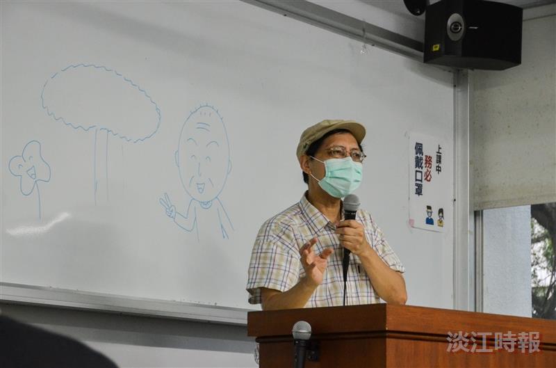 中文系邀請作家王金選，主講「童詩賞析與創作」